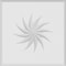 Ekena Millwork Standard Sedgwick Spiral Rosette With Rounded Edge, 6"W x 6"H x 3/4"P ROSP060X060X075SDG14 - alternate 2
